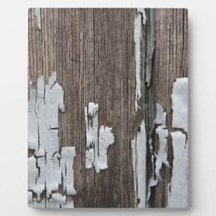 old wood plaque