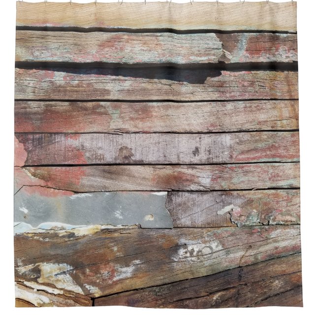 Old wood rustic boat wooden plank (Front)
