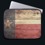 Old Wood Texas Flag Laptop Sleeve<br><div class="desc">Texas Flag; Texan; Texian; Tejano;</div>
