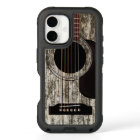 Old Wooden Acoustic Guitar