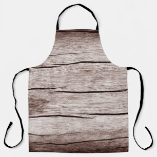 Old wooden floor with cracks,  Old wooden texture  Apron
