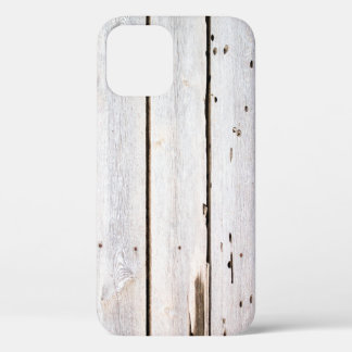 Old wooden grunge textureabstract, background, boa iPhone 12 case