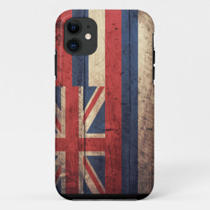 Old Wooden Hawaii Flag iPhone 5 Case