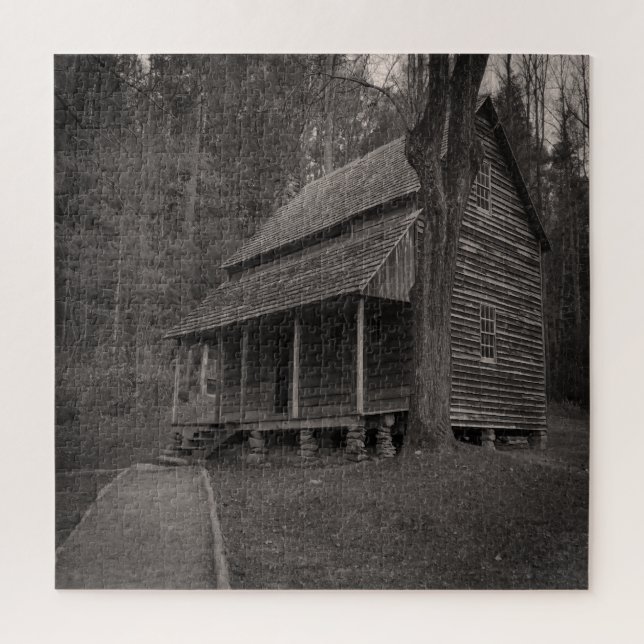 Old Wooden House Jigsaw Puzzle (Vertical)