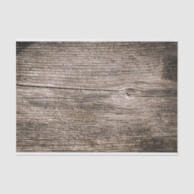 Old wooden planks tissue paper (Front)