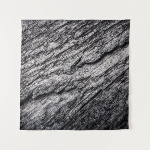 Old wooden surface textured background. Toned. hom Tapestry