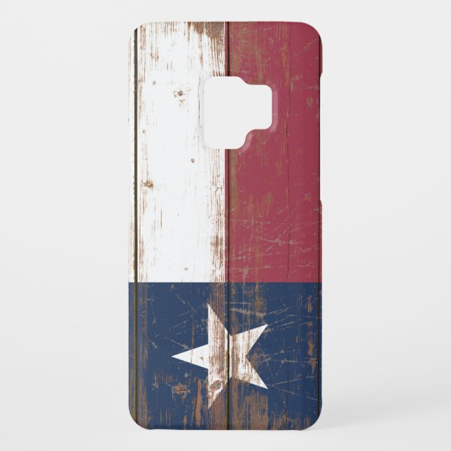 Old Wooden Texas State Flag Case-Mate Samsung Galaxy Case (Back)