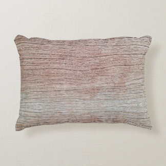 Old wooden texture with beautiful natural patterns accent pillow
