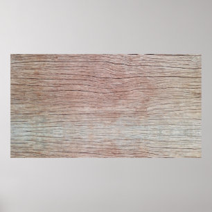 Old wooden texture with beautiful natural patterns poster