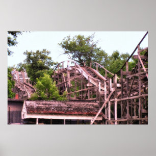 "Old Woodie" Poster
