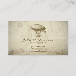 Old World Balloon Business Card