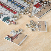 Old World Carta Marina Map Jigsaw Puzzle (Side)