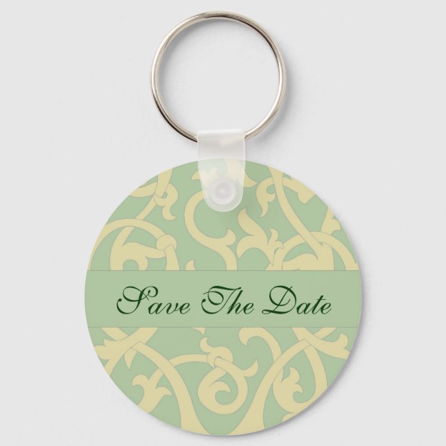 Old World Design Keychain (Front)