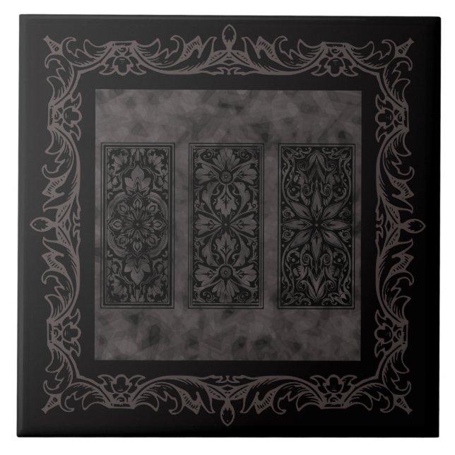 Old world  design tile (Front)