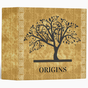 Old World Family Tree Genealogy Binder
