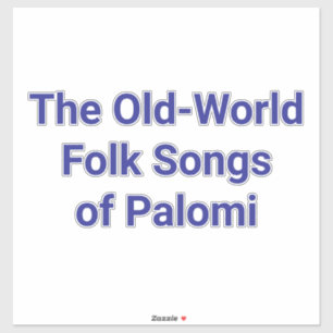 Old-World Folk Songs Palomi Hankamer Artjunkhaus 