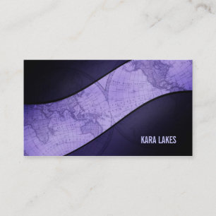 Old World Map Business Cards