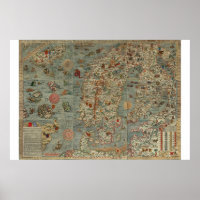 Old World Map "Carta Marina"