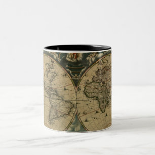 Old World Map Mugs