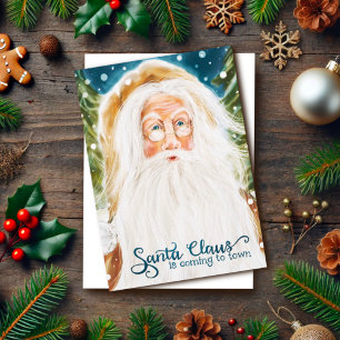Old World Santa Christmas Holiday Inspirivity Card