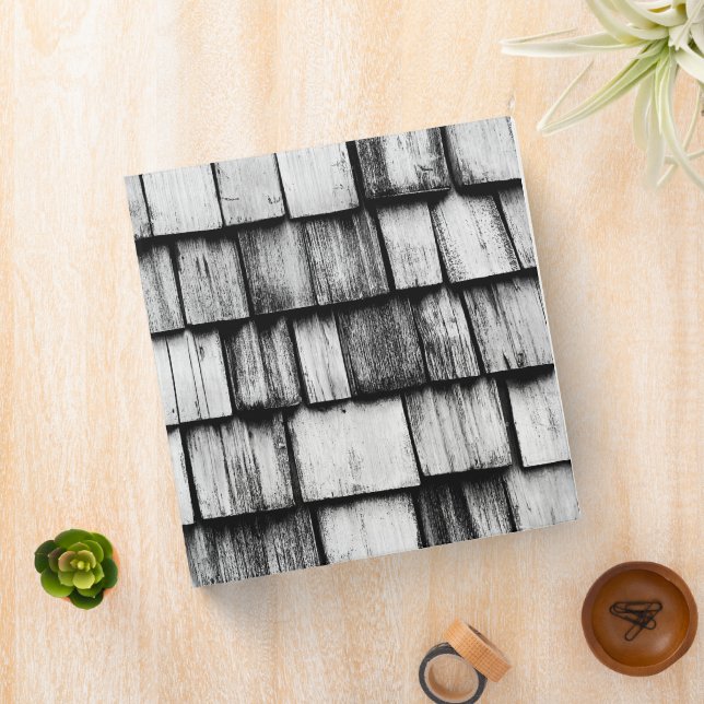 Old Worn Wooden Board Wall  Binder (In Situ)