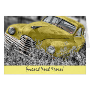 Old Yellow Car