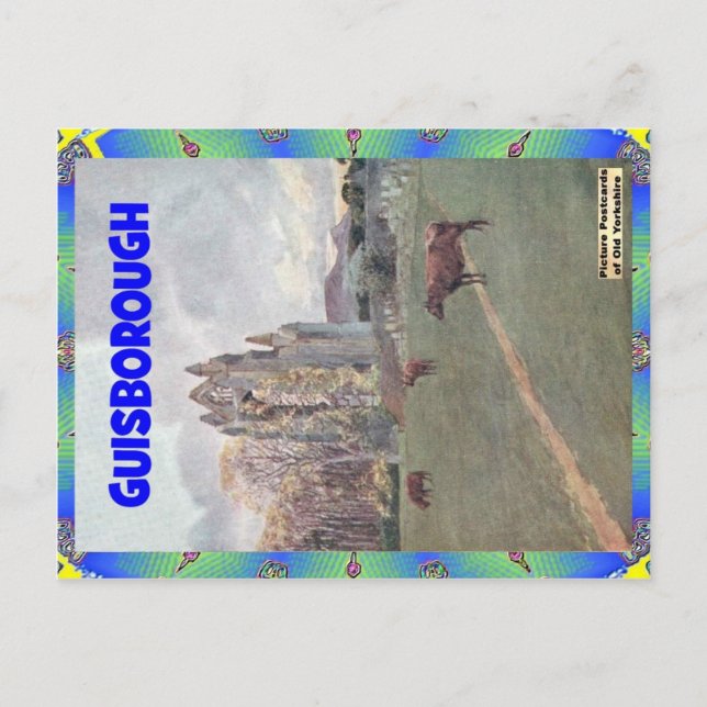 OLD YORKSHIRE - GUISBOROUGH POSTCARD (Front)