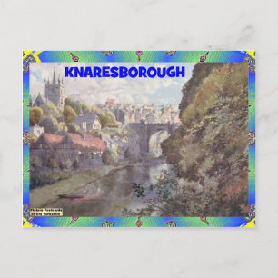 OLD YORKSHIRE - KNARESBOROUGH POSTCARD