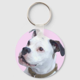 Olde English Bulldogge keychain