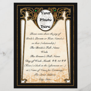 Olde New Orleans (Wedding Invitation) Invitation