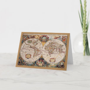 Olde World Greeting Card