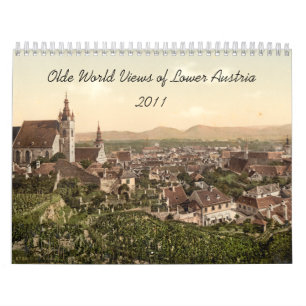 Olde World Views of Lower Austria Calendar