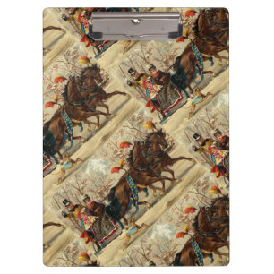 Older and Younger Sisters Ride - Mary Evans Clipboard