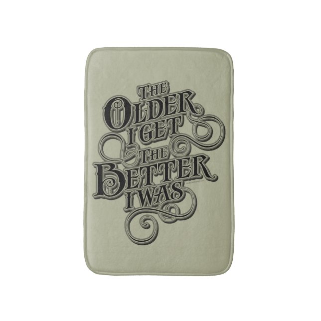 Older Better Bath Mat (Front Vertical)