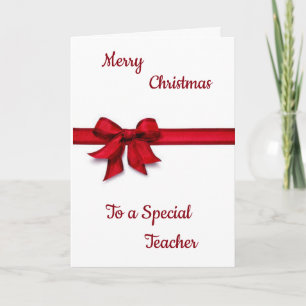 OLDER STUDENT TO GIVE ***TEACHER** AT CHRISTMAS HOLIDAY CARD