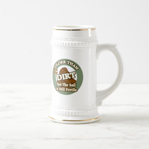 Older Than Dirt 50th Birthday Gifts Beer Stein