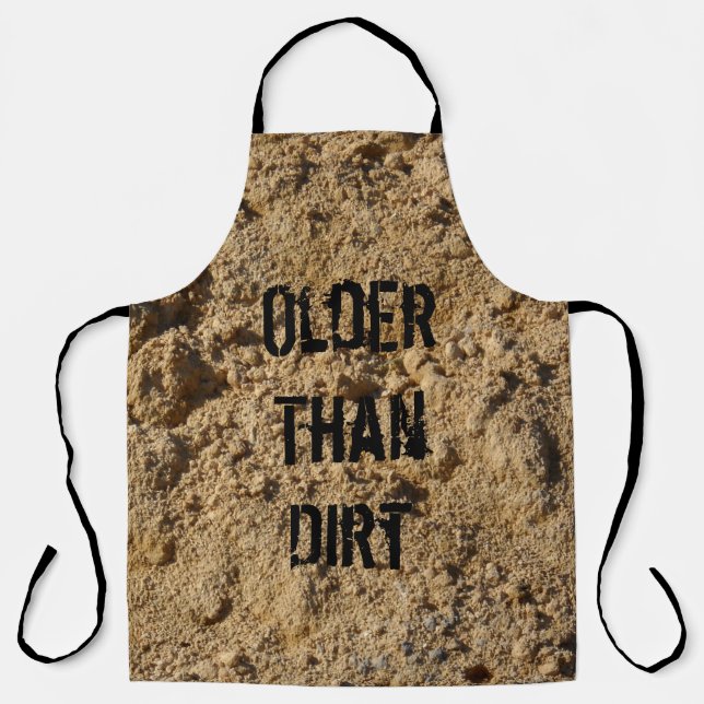 Older Than Dirt All-over Print  Apron (Front)