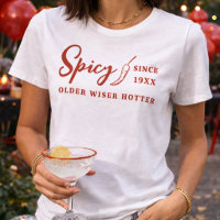 Older Wiser Hotter Red Spicy Chili Pepper Custom