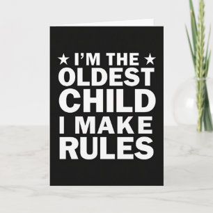 Oldest Child Stars Mothers Day Card