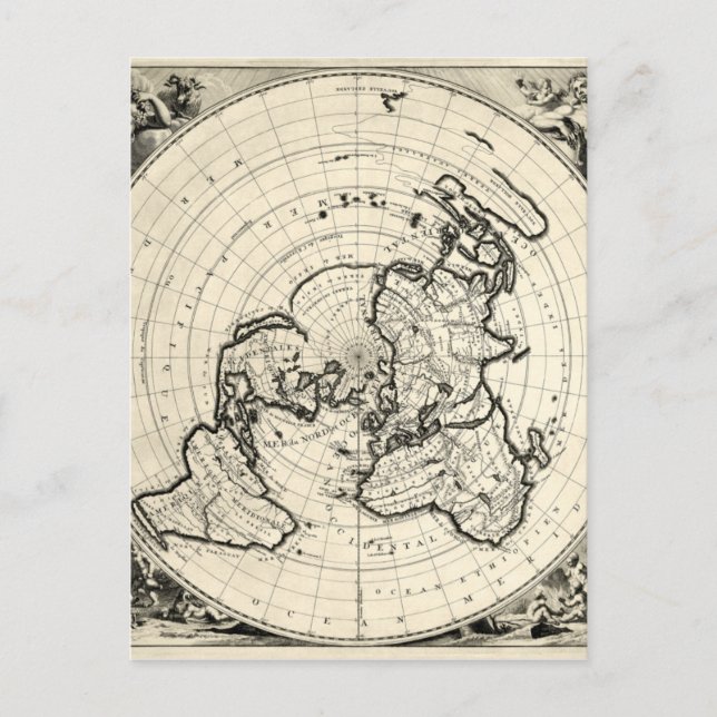 Oldest map postcard (Front)