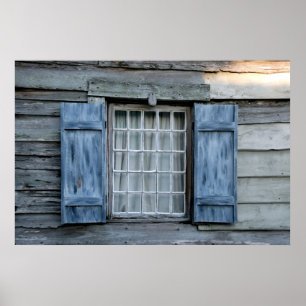 oldest school house window poster