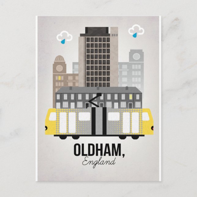 Oldham Postcard (Front)