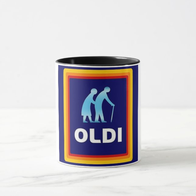  Oldi Birthday Coffee Mug (Centre)