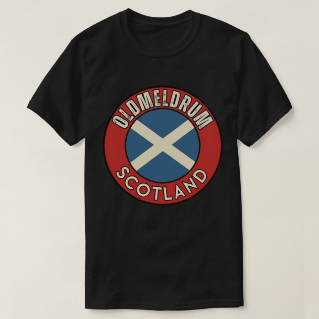 Oldmeldrum, Scotland T-Shirt (Design Front)