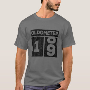 Oldometer 18-19 19Th Birthday Funny Gift T-Shirt