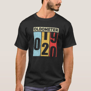 Oldometer 19-20 Funny 20th Birthday Odometer Gift T-Shirt