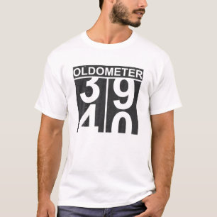 Oldometer 39-40 40Th Birthday T-Shirt