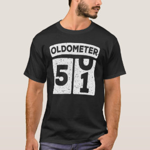 Oldometer 50 51 49th Birthday T-Shirt