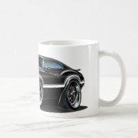 Olds Cutlass 442 Black Car