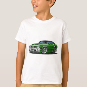 Olds Cutlass 442 Green Car T-Shirt